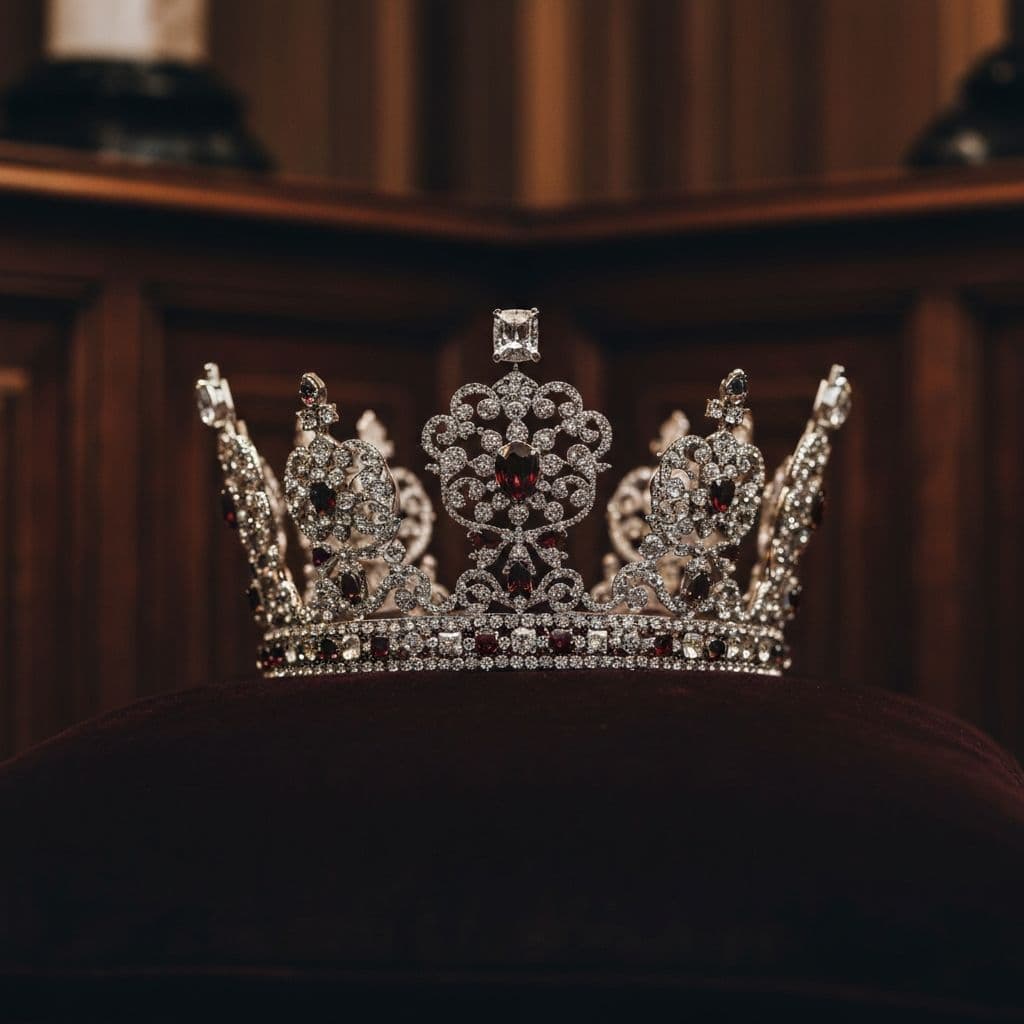 Royal crown with DNA double helix - Life Activation